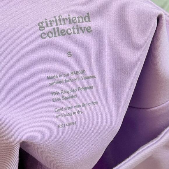 Girlfriend Collective Lilac Purple Compressive High Rise Legging In Small Yoga‎ - Picture 4 of 4